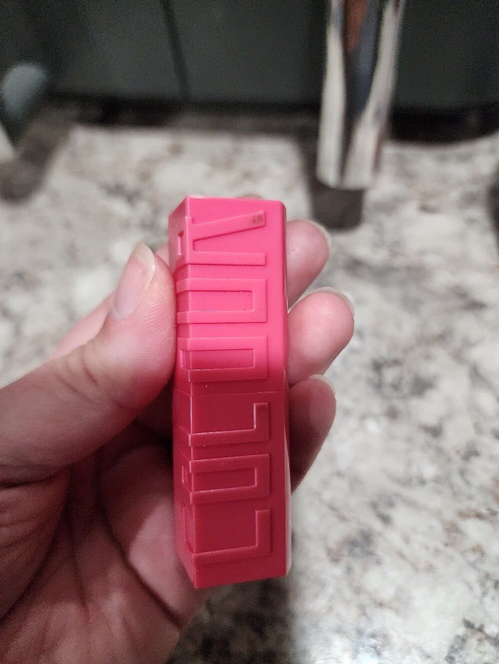 Bright Pink Lipstick